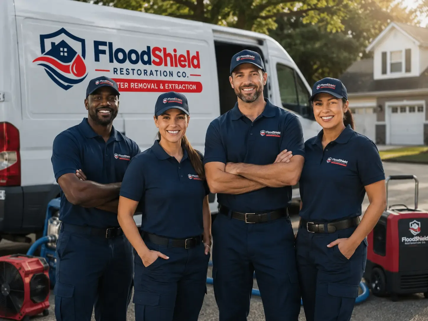 Flood Damage Restoration company in Conover, OH