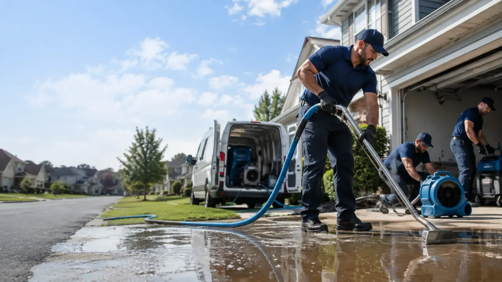 Flood Damage Restoration in Conover, OH